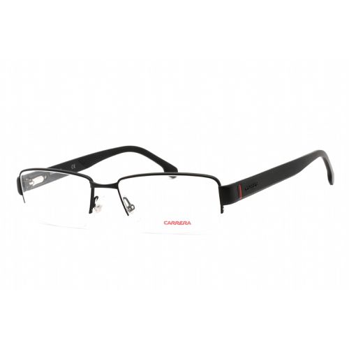 Unisex Eyeglasses - Matte Black Metal Rectangular Frame / 8850 0003 - Carrera - Modalova