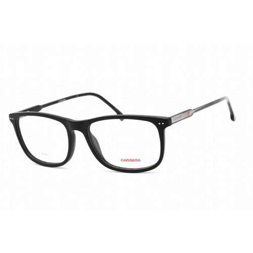 Unisex Eyeglasses - Matte Black Acetate Rectangular / 202/N 0003 00 - Carrera - Modalova