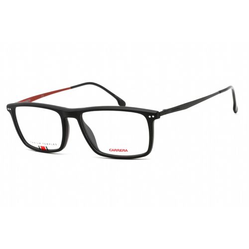 Unisex Eyeglasses - Matte Black Plastic Rectangular / 8866 0003 00 - Carrera - Modalova