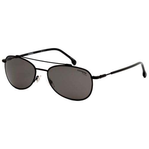Unisex Sunglasses - Matte Black Metal Aviator Frame / 224/S 003 M9 - Carrera - Modalova