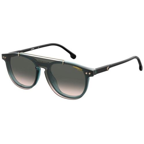 Unisex Sunglasses - Black Green Plastic Pilot Frame / 2024T/C 0MR8/FF - Carrera - Modalova