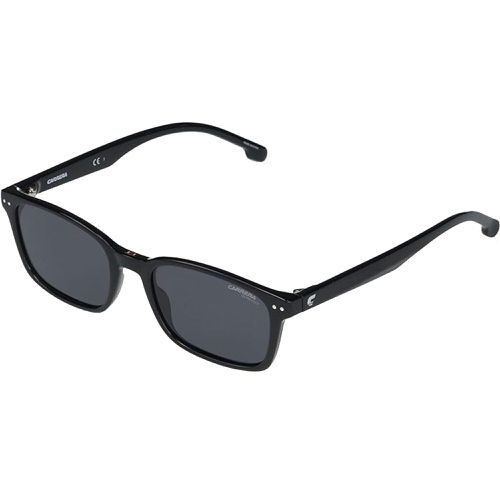 Unisex Sunglasses - Black Plastic Frame Grey Lens / 2021T/S 0807/IR - Carrera - Modalova