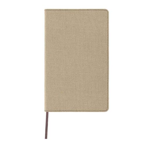 Notebook - Harris Tweed Cover Medium A5, Blank, Desert Sand / QC8D9-918 - Castelli - Modalova