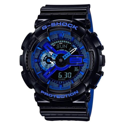 Men's Alarm Watch - G-Shock Dive Ana-Digital Blue & Black Dial / GA110LPA-1A - Casio - Modalova