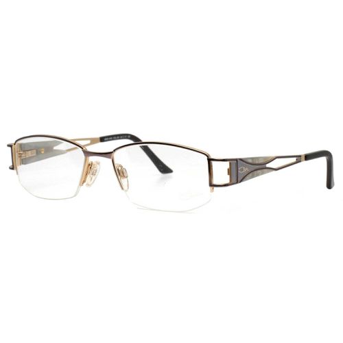 Unisex Eyeglasses - Anthracite/Silver/Pearl Metal Rectangular / 4182 C001 - Cazal - Modalova