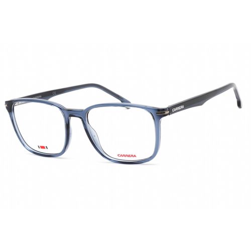 Men's Eyeglasses - Clear Lens Blue Plastic Square Frame / 292 0PJP 00 - Carrera - Modalova