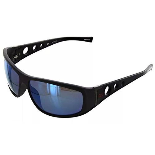 Unisex Sunglasses - Black Acetate Rectangular Frame / SMM194-U28B-63-14-130 - Chopard - Modalova