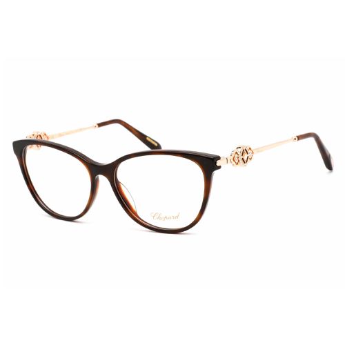 Women's Eyeglasses - Havana Cat Eye Plastic Full Rim Frame / VCH265S 09XK - Chopard - Modalova