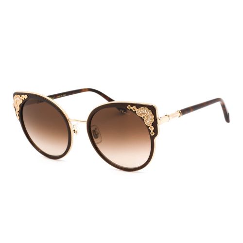 Women's Sunglasses - Gradient Lens Brown Cat Eye Shaped Frame SCHC82S 0300 - Chopard - Modalova