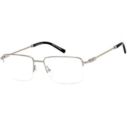Men's Eyeglasses - Silver and Gold Rectangular shape Frame / PC75062 C02 - Charriol - Modalova