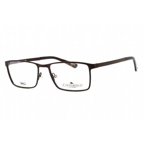 Men's Eyeglasses - Full Rim Dark Brown Metal Rectangular / 55XL 0R0Z 00 - Chesterfield - Modalova