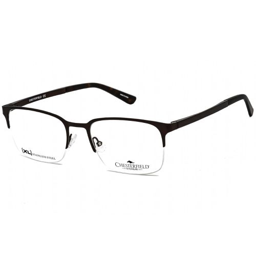 Men's Eyeglasses - Half Rim Dark Brown Metal Frame / CH 86XL 0R0Z 00 - Chesterfield - Modalova