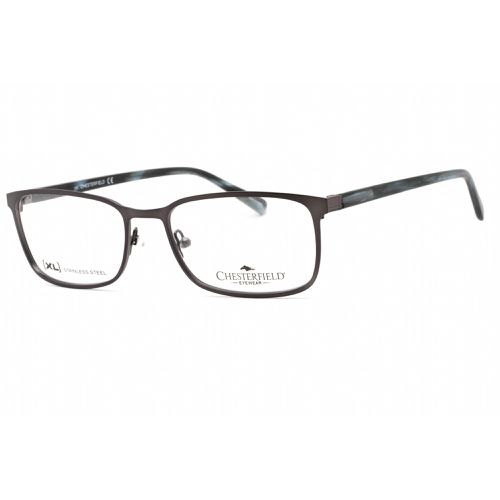 Men's Eyeglasses - Matte Grey Rectangular Shape Frame / CH 71XL 0RIW 00 - Chesterfield - Modalova
