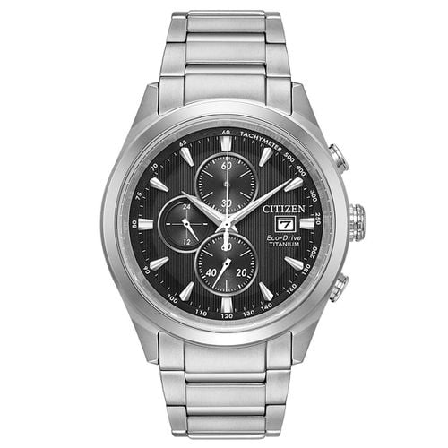 Men's Chronograph Watch - Chandler Sports Eco-Drive Titanium Bracelet - Citizen - Modalova
