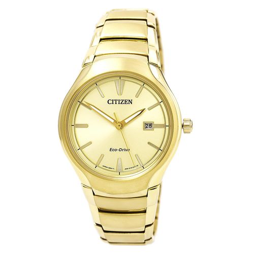 Men's Eco-Drive Watch - Paradigm Yellow Gold Steel Bracelet Champagne Dial - Citizen - Modalova