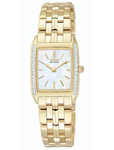 EG3112-51D Women's Stilleto Gold Plated Diamond Watch - Citizen - Modalova