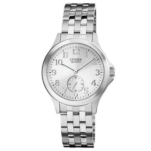 EQ9050-57A Women's Quartz Silver Dial Stainless Steel Bracelet Watch - Citizen - Modalova