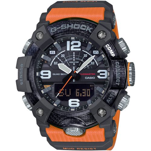 Men's Watch - G-Shock Mudmaster Orange Resin Strap Analog-Digital / GGB100-1A9 - Casio - Modalova