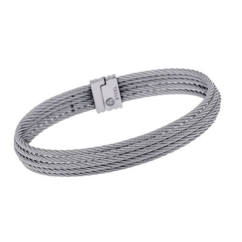 Stainless Steel Bangle Bracelet 04-32-S405-00 - Alor - Modalova
