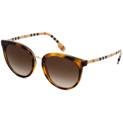 Women's Sunglasses - Dark Havana Full Rim Cat Eye Frame / BE4316 389013 - BURBERRY - Modalova