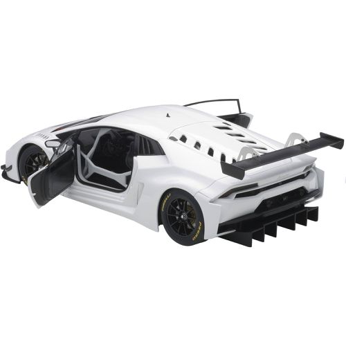 Model Car - Lamborghini Huracan GT3 White/Bianco Isis - Autoart - Modalova