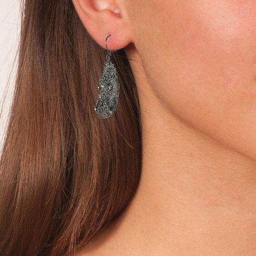 Handmade Silver Drop Earrings - Tina Kotsoni - Modalova