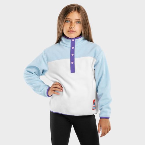 Jersey Polar Half Snap para Niñas Charm-G - SIROKO - Modalova