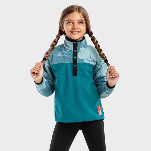 Jersey Polar Half Snap para Niñas Jumbo-G - SIROKO - Modalova