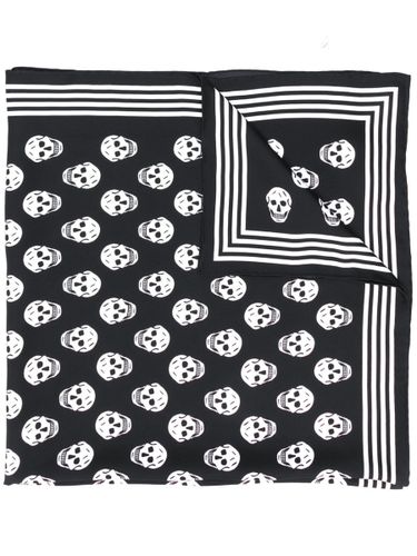 Skull Silk Scarf - Alexander McQueen - Modalova