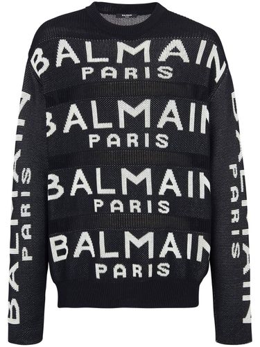 BALMAIN - Sweater With Logo - Balmain - Modalova