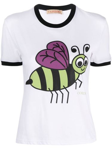 CORMIO - Printed Cotton T-shirt - Cormio - Modalova