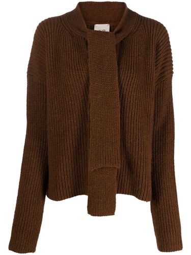 ALYSI - Wool Crewneck Sweater - Alysi - Modalova