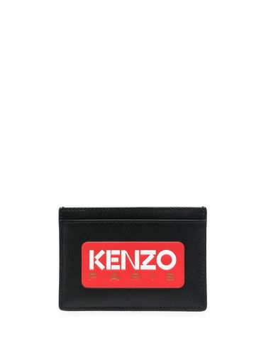 Paris Leather Card Holder - Kenzo - Modalova