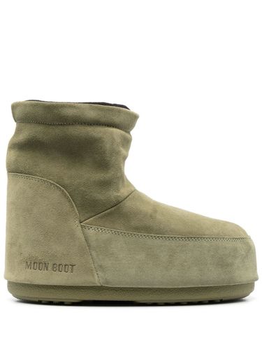 Icon Low Suede Snow Boots - Moon Boot High Luxury - Modalova