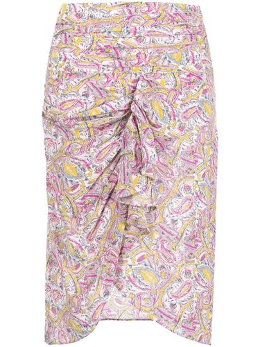 IRO - Wrap Silk Blend Midi Skirt - Iro - Modalova