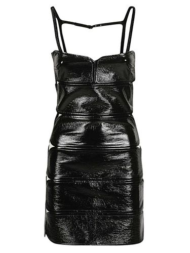 COURRÃGES - Vinyl Cut-out Short Dress - CourrÃ¨ges - Modalova