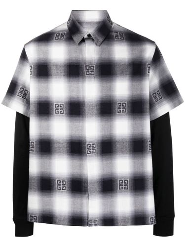 GIVENCHY - Checked Cotton Shirt - Givenchy - Modalova