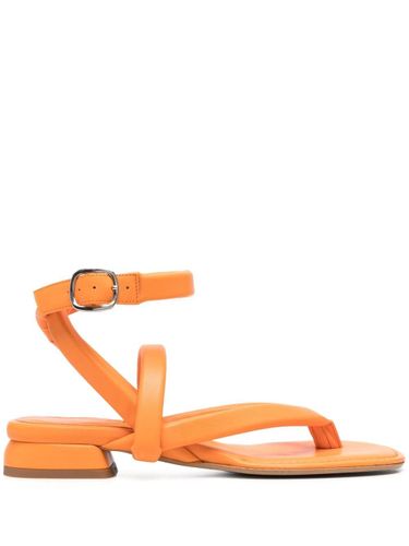 ALYSI - Leather Thong Sandals - Alysi - Modalova