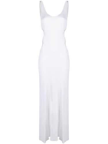 CHLOÉ - Linen Blend Silk Long Dress - Chloé - Modalova