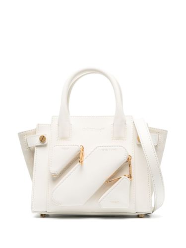 OFF-WHITE - Leather Shopping Bag - Off-White - Modalova