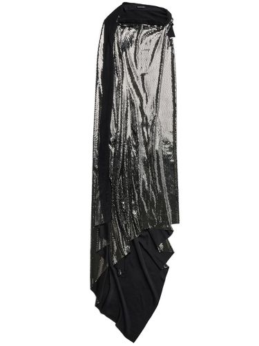 Metallic Effect Midi Dress - Balenciaga - Modalova