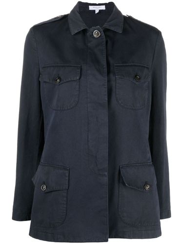Cotton And Blend Linen Field Jacket - Boglioli - Modalova