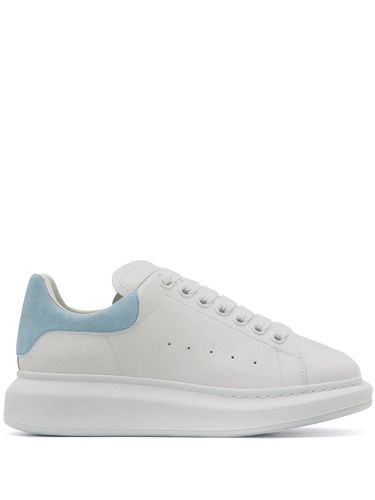 Oversized Leather Sneakers - Alexander McQueen - Modalova