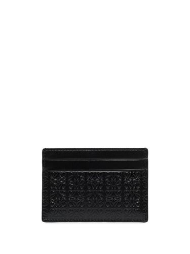Repeat Embossed Leather Credit Card Case - Loewe - Modalova