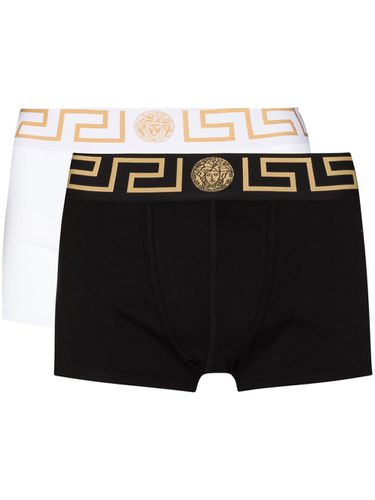Greca Border Boxer Shorts 2-pack - Versace - Modalova