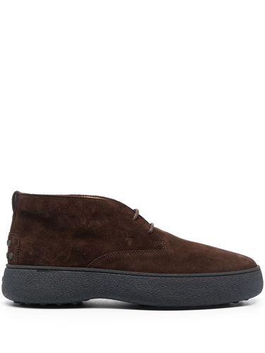 Tod's men's suede ankle on sale boots