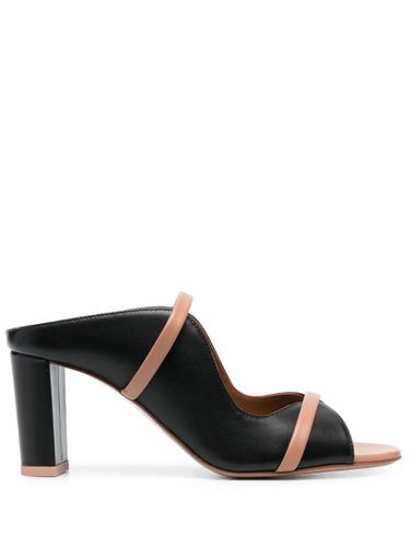 Norah Leather Heel Mules - Malone Souliers - Modalova