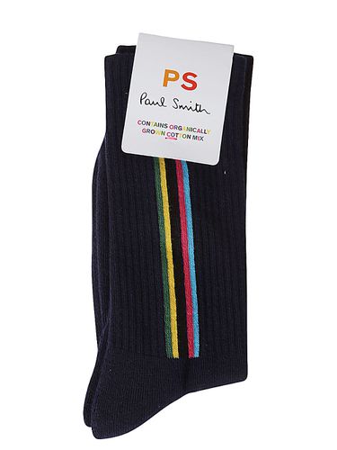 Striped Cotton Socks - PS Paul Smith - Modalova