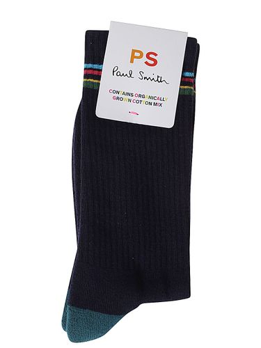 Striped Cotton Socks - PS Paul Smith - Modalova