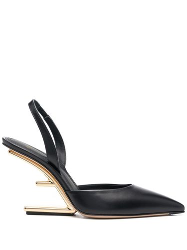 First Leather Slingback Pumps - Fendi - Modalova